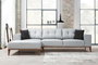 Atelier Del Sofa Sofá Cama Esquinero Izquierdo Gris Claro (Chl+3R) 288 x 160 cm